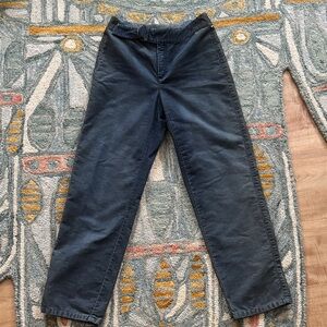 Liz Claiborne Blue Straight Leg Corduroy pants